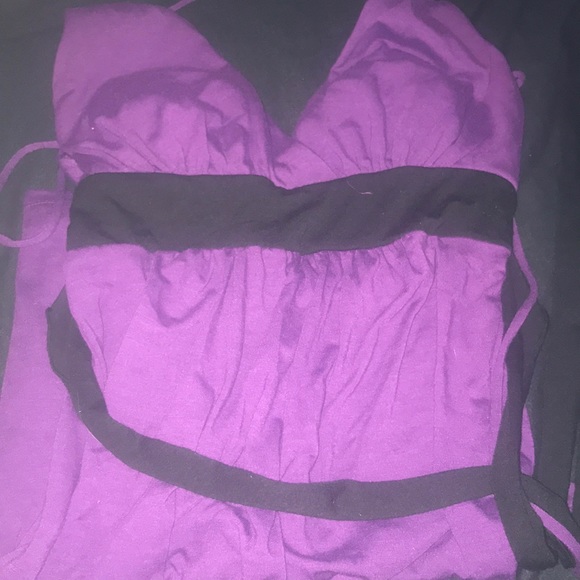 BabyDoll My Michelle Deep V-Neck Dress - Picture 6 of 6